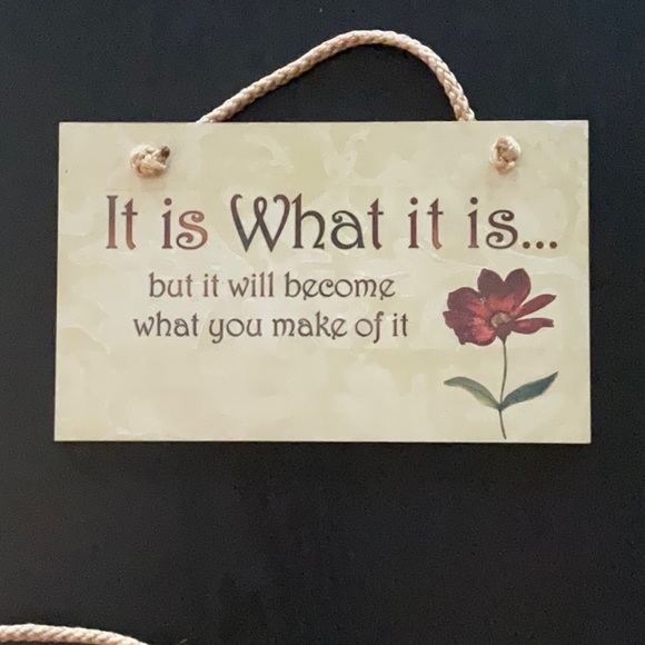 Set of 6 Wall Hangings With Sarcastic Sayings - Picture 2 of 13